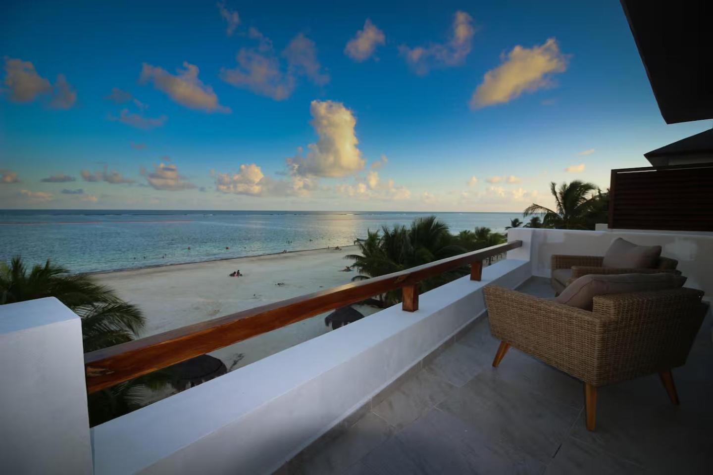 Villa Casa Brisa Y Mar Puerto Morelos Exterior foto